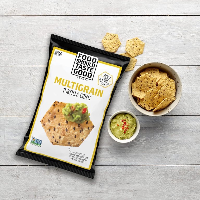 FOOD SHOULD TASTE GOOD Sweet Potato Tortilla Chips, 1.5 OZ