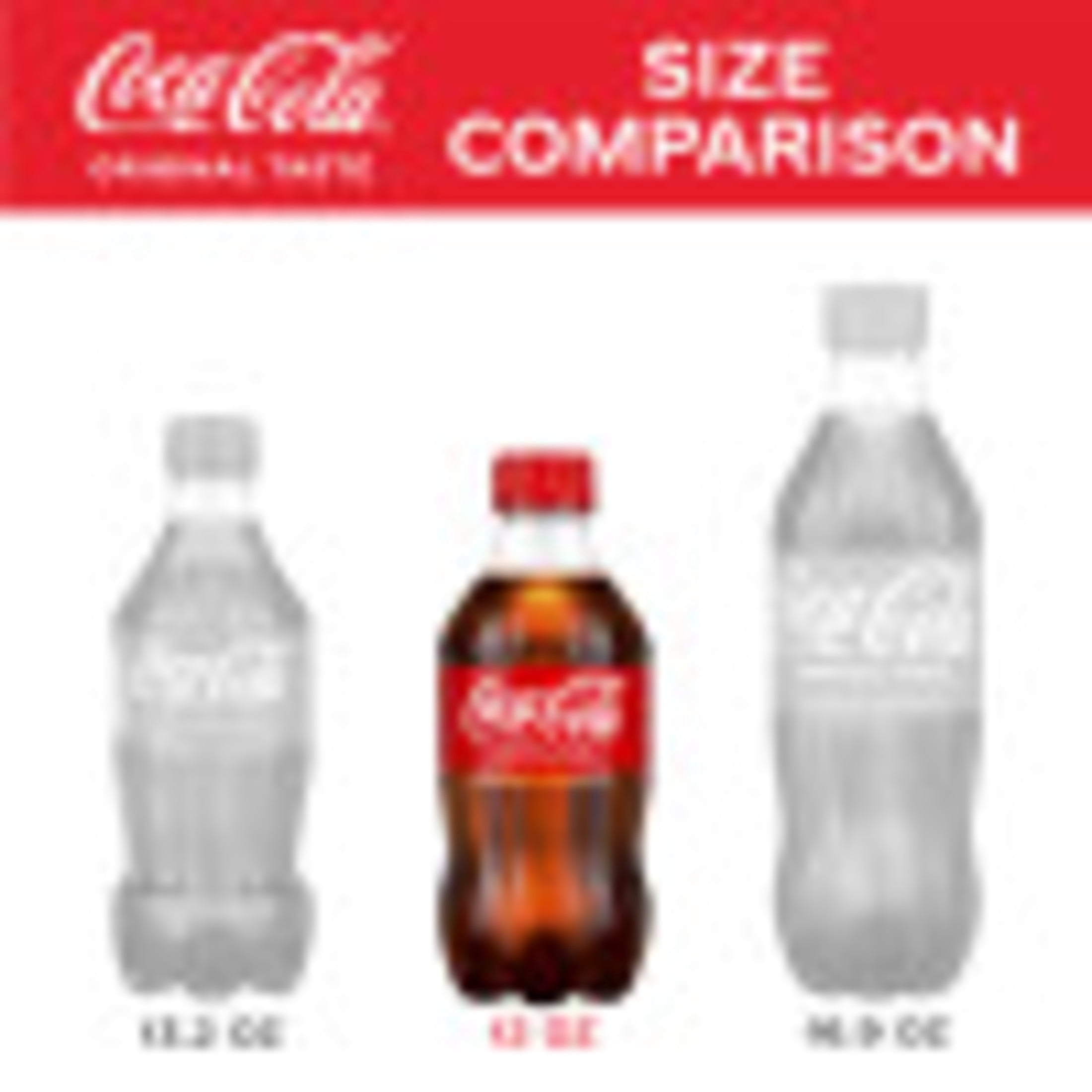 2XQuality-Coca-Cola Soda Bottles - 12 fl oz - 8 pk