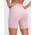 thumbnail image 2 of Short biker CRZ YOGA ButterLuxe de cintura alta 15 cm rosa, 2 of 4