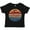 AB-Black, variant on Lake of the Ozarks Distressed Retro Sunset Boys or Girls Toddler T-Shirt