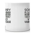 thumbnail image 3 of Thinking about my V12 VANTAGE Driver Coffee Tea Ceramic Mug Office Work Cup Gift 11 oz, 3 of 3