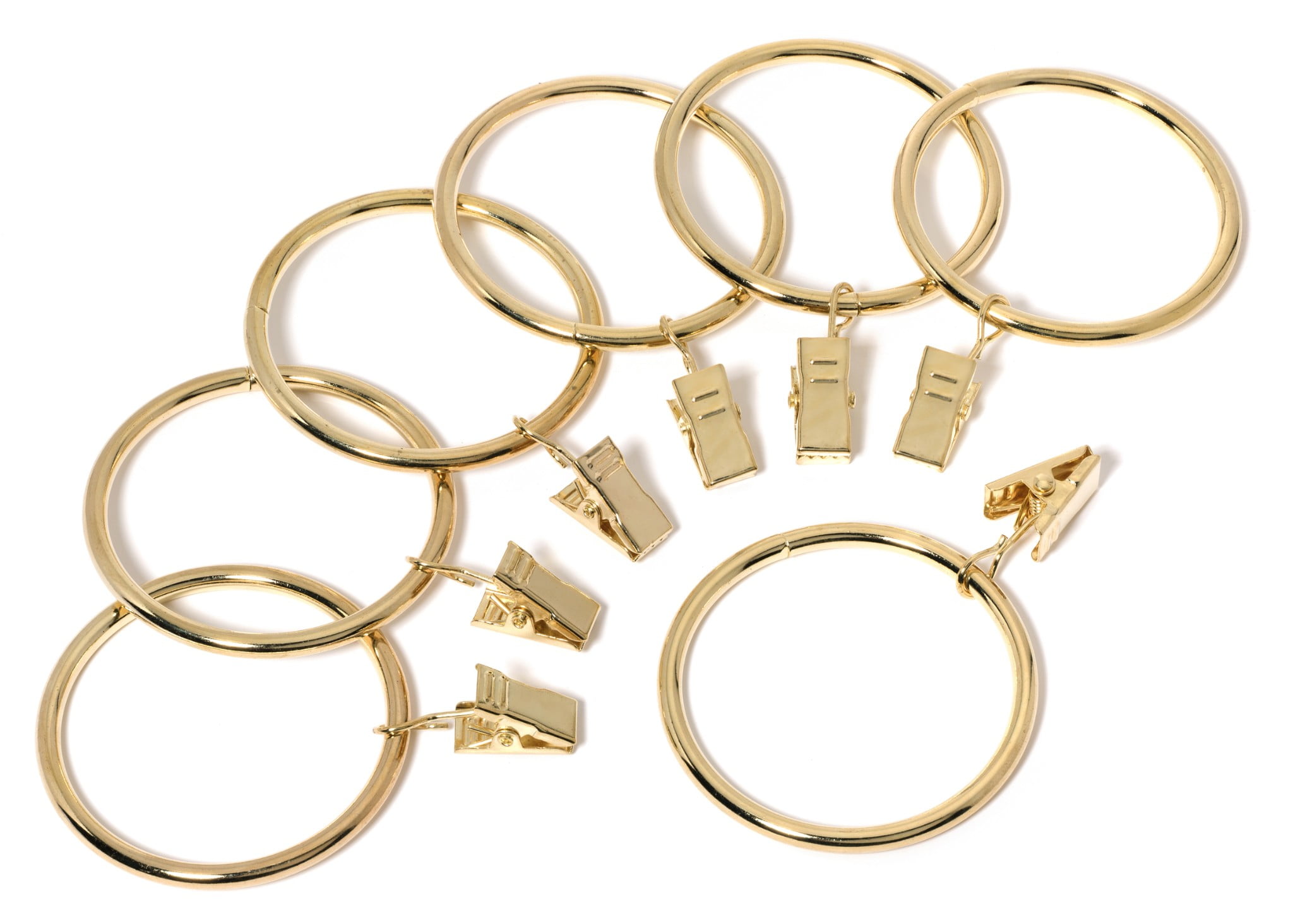 2 Inch Metal Curtain Clip Rings, Set of 14