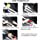 thumbnail image 3 of Etiqueta engomada universal del coche de la fibra de carbono, peso ligero, parachoques flexibles y flexibles del alféizar de la puerta accesorios del coche para la mayoría de los coches TUNC Sencillez, 3 of 5