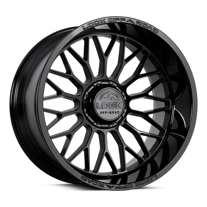 Lock Off-Road Lock Extreme Rampage Gloss Black 9-20