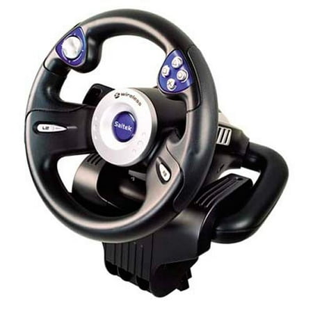 Saitek Wireless Racing Wheel With Pedals PS2