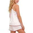 thumbnail image 4 of Ensemble Estival Mignon pour Enfants, Haut Sans Manches à Col Rond Uni et Short, Tenue d'Intérieur Deux Pièces pour Enfants, 4 of 7