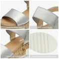 thumbnail image 3 of DREAM PAIRS Women's Open Toe Ankle Strap Casual Flatform Platform Sandals, 3 of 6
