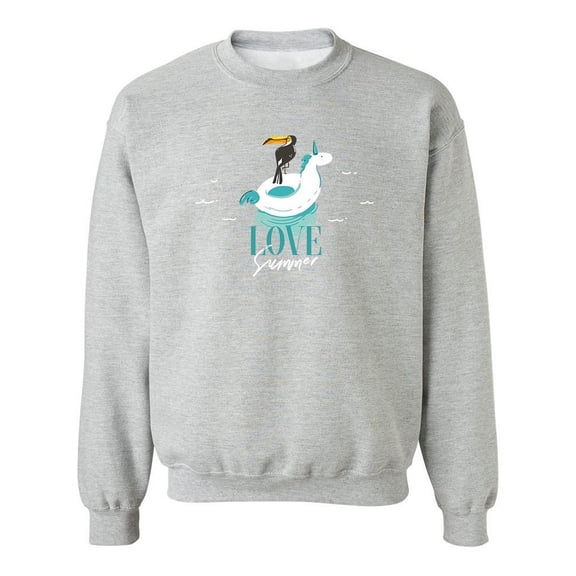 Unicorn Float Sweatshirt Women -Image by Shutterstock, Female Large