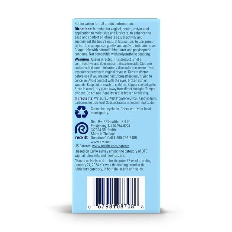 ky liquid personal lubricant 2.5 oz Male TPE sex doll