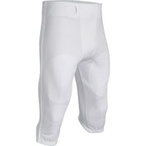 Champro Sports Touchback Football Practice Pants, Adult Medium, White