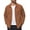 Camel, variant on COOFANDY Men's Polar Fleece Shacket Long Sleeve Casual Button Down Shirt Jacket with Pockets