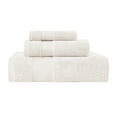 thumbnail image 2 of Superior Aria Turkish Cotton 3-Piece Towel Set, Ultra Soft Heavyweight Towels, Ivory, 2 of 6
