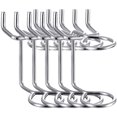 thumbnail image 1 of HAMPPLIES 5Pcs Silver Screw Organizer Pegboard Tool Holders Iron Storage For Workbench, 1 of 8