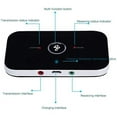 thumbnail image 4 of Blue tooth Transmitter Receiver - Blue tooth 5.0 Transmitter for TV, Wireless Audio Adapter for Home Stereo/Headphones/Speakers/ Home Theater/TV/PC/Car, 4 of 12