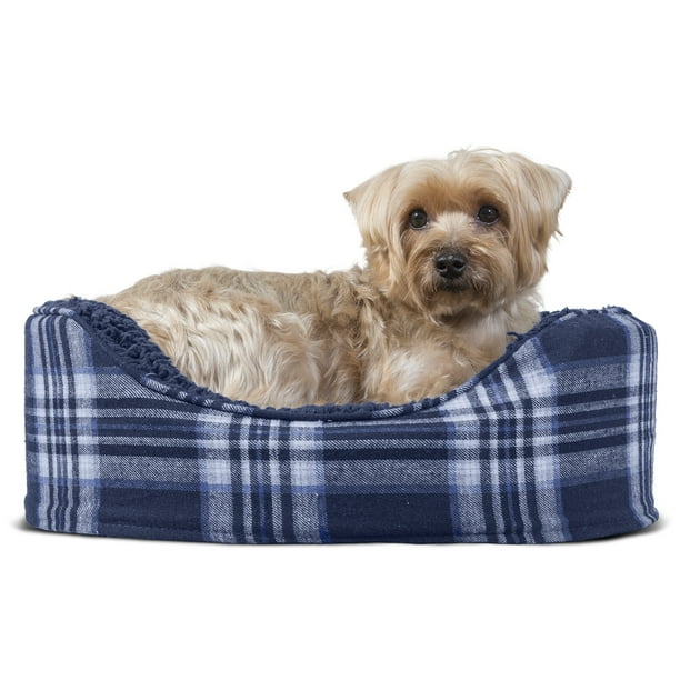 Beds Home & Garden Dog Supplies OVAL DOG CUSHION TARTAN