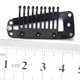 thumbnail image 3 of 20 clips de peine a presión 36 mm 10 para la peluca de tupé de la trama de la extensión de la extensión de la extensión de goma Baoblaze Toupee Clip, 3 of 8