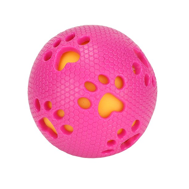 Bola dispensadora de alimentos para mascotas limpieza de dientes masticar goma lavable juguete para perros juguete para mascotas alimentador lento bola para tratar gatos ANGGREK Otros