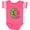 Football Pink and White, variant on Inktastic Mental Health Awareness Green Sunflower Ribbon Boys or Girls Baby Bodysuit