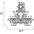 thumbnail image 2 of -6 Light Chandelier In Leaf Style-26.5 Inches Wide By 28.5 Inches High-Oil Rubbed Bronze Finish    -Traditional Installation Maxim Lighting 2851Oi, 2 of 2