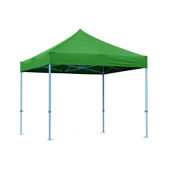 Ilios Innova | Toldo Plegable Verde 3x3 Carpa para Exteriores Resistente al Clima, Impermeable, Estructura de Hierro y Tela Oxford 600D.