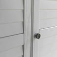 thumbnail image 4 of Grain Wood Furniture Greenport 3-Door Wardrobe, Brushed White, 4 of 7