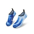 thumbnail image 4 of Men and Women a Slip On Barefoot Quick-Dry Beach Aqua Yoga Water Shoes (Ocean/Blue, 9.5-10.5 Women/8.5-9 Men), 4 of 8