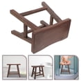 thumbnail image 2 of Taburete de madera maciza, taburete de madera para pies, banco de madera para niños, banco de madera pequeño, taburete de cocina, soporte para plantas de madera para baño, cocina, sala de estar, 2 of 6