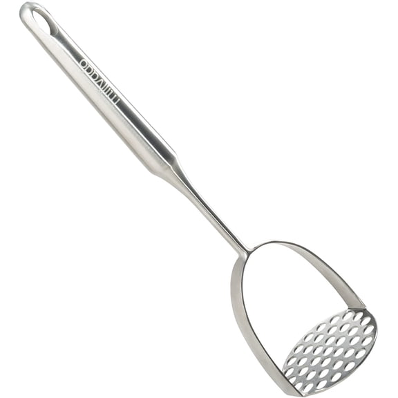 Potato Masher Stainless Steel, Best Mashed Potatoes Masher Kitchen Tool, Potato Smasher For Potatoe, Avocado, Sweet Potato, Beans, Large Heavy Duty Metal Mashing Utensil, 12.5 Inch