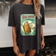 thumbnail image 2 of Blusa de manga corta de verano con estampado de Oktoberfest divertido vintage para mujer Pompotops  hfajkhk136208, 2 of 6