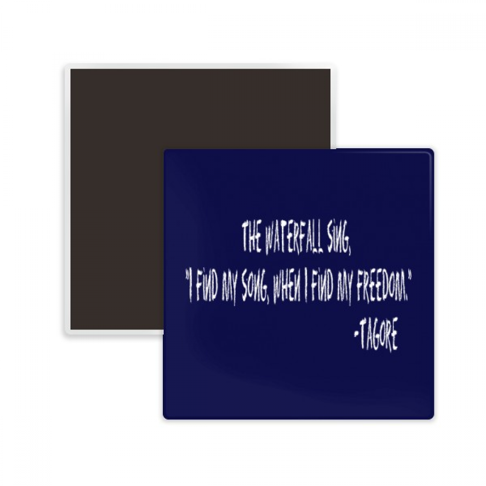 Qoutes Healing Sentences Waterfall Freedom Song Square Ceracs Fridge