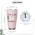 thumbnail image 3 of Cute Cat Themed Gifts for Women Girls, Cat Lover Lady Gifts Stainless Steel Insulated 20 oz Pink Tumblers for Teens Daughter Sister Bestie, Funny Cat Mom Stuff Birthday Christmas Decorations, 3 of 6