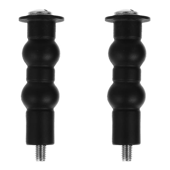 Viveous 2pcs Toilet Hinge Screws Expanding Rubber Bolts Toilet Tightening Bolts