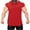 Red, variant on ZyeKqe Mens Tank Tops Cap Sleeve Shirts Solid Color T Shirts Loose Fitted Muscle Tees