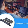 thumbnail image 2 of USB 3.2 Pci Express Adapter Pci E to 7 Ports USB3 Gen1 Expansion Adapter Card Pci-E Extender Pci Exp, 2 of 5