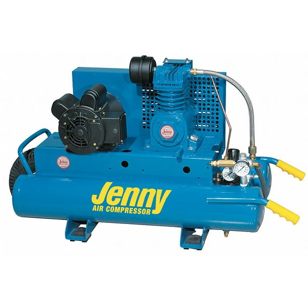 Jenny Portable Air Compressor,7.8 gal, 2 hp K15A8P115/1