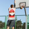 thumbnail image 5 of Sikiie Watermelon Gnome Basketball Jersey Reversible Men's Mesh Athletic Sports Shirts Training Practice S-4XLLarge, 5 of 6
