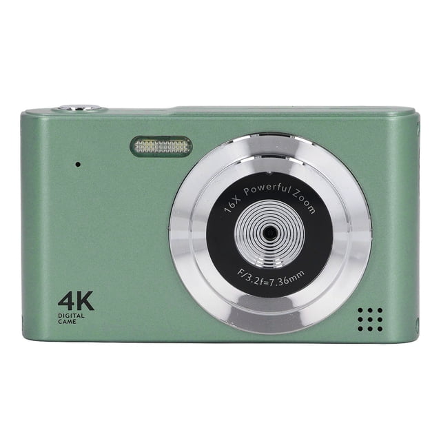 Cámarae Digital, Cámara de Vlogging HD 2.5K Confocque Autico Con Cámana Dual, Cámarae Digital Con Zoom Digital de 48MP 16x, Cáras Portátiles de Apuntarar Para Para
