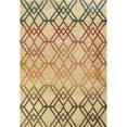 thumbnail image 1 of HomeRoots 353515 2 ft. 7 in. x 4 ft. 11 in. Polypropylene Brown Area Rug, 1 of 1