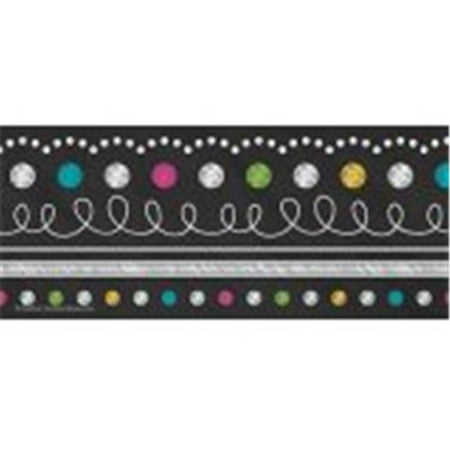 Teacher Created Resources TCR5619 Chalkboard Brights Straight