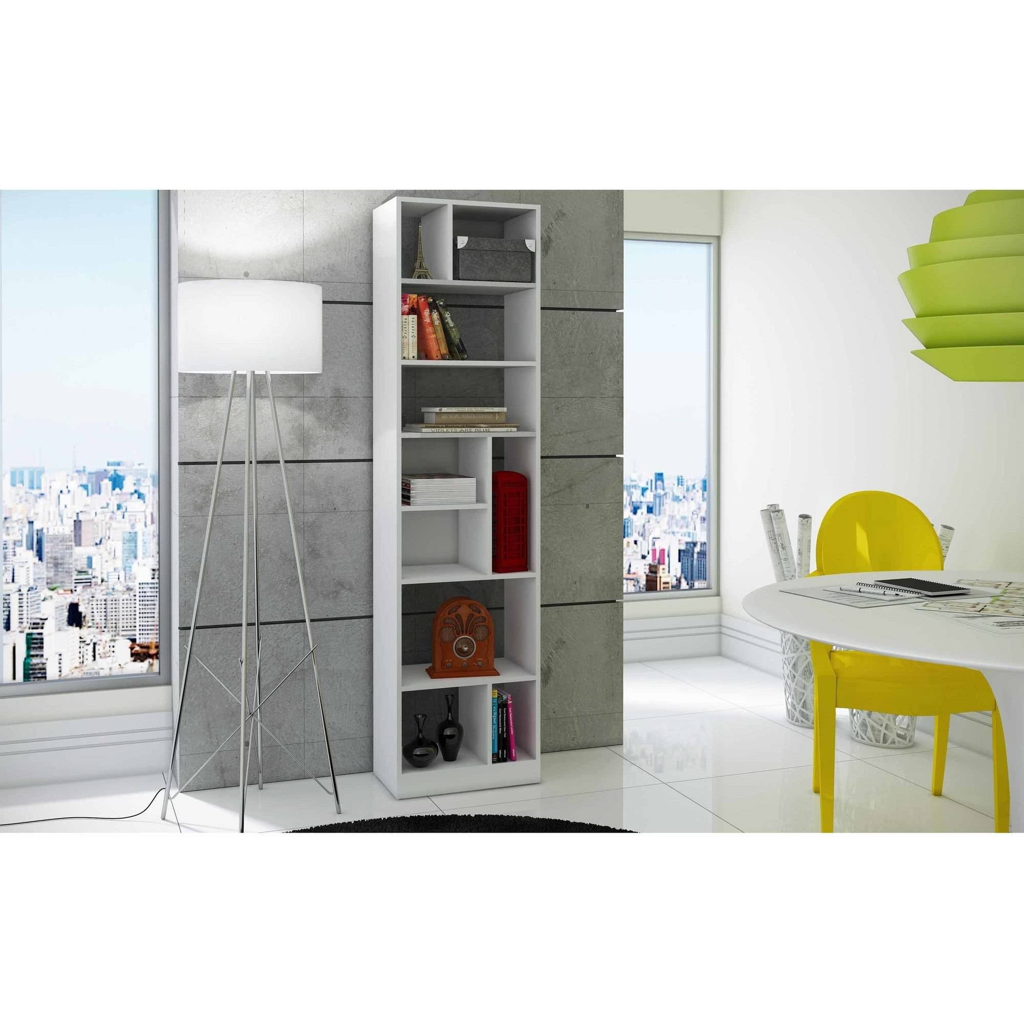 Mendocino Filbert Durable Bookcase 4.0, White