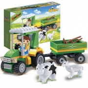 BanBao Tractor with Tools 115-Piece Building Set