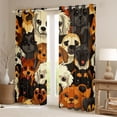 thumbnail image 2 of Feelyou Kawaii Dalmatian Lover Black Out Curtains, Cute Dog Pug Curtains Pack of 2 (42x63 Each), Teens Kids Boys Girls Bedroom Curtains, Curtains and Drapes Room Decor, 2 of 6