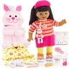 Cuddly Soft Kelly Doll with Carrier