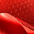 thumbnail image 6 of 2.5MM Thick Garage Floor Mat Rolls Heavy Duty Diamond Plate PVC Vinyl Non-Slip Garage Flooring Roll, Red, 6 of 10