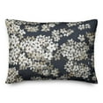 thumbnail image 2 of Creative Products White Blossoms on Navy 20 x 14 Indoor / Outdoor Pillow, 2 of 3
