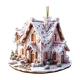 thumbnail image 2 of CoreLiving 2025 Christmas Tree & House Ornament, Elegant New Home Keepsake for Housewarming, Festive Holiday Décor Gift Idea for Women, Men & New Homeowners, 2 of 7
