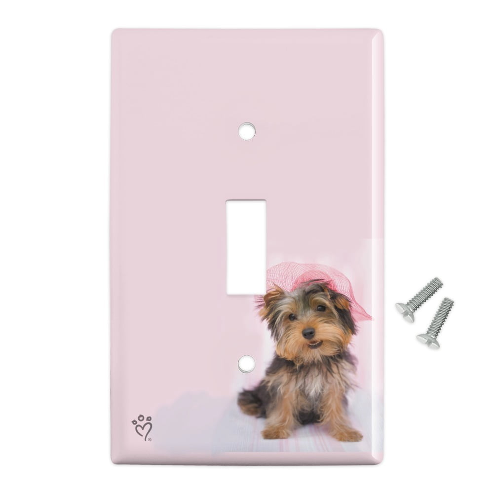 Yorkshire Terriers Yorkie PUPPY DOG CARRY ME HOME Plate 