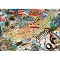 thumbnail image 5 of Buffalo Games Route 66 Map 300-Piece Interlocking Jigsaw Puzzle for Adults Ages 14-99 Years, 5 of 6