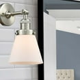 thumbnail image 4 of 203-SN-G61 Innovations Lighting Cone - 1 Light Wall Sconce In Industrial Style-10 Inches Tall and 6.25 Inches Wide-Brushed Satin Nickel Finish-Matte, 4 of 4
