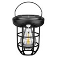 thumbnail image 1 of Linterna colgante retro impermeable LED solar vintage para camping de emergencia, 1 of 7
